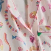 Pijamale tip „boyfriend” cu imprimeu „Sweet treat” Pijamale tip „boyfriend” cu imprimeu „Sweet treat”