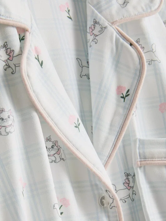 Pijamale tip „boyfriend” cu Marie din filmul Disney „Aristocrații” Pijamale tip „boyfriend” cu Marie din filmul Disney „Aristocrații”
