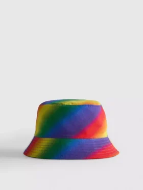 Pălărie reversibilă de tip bucket cu motiv Pride