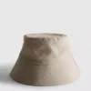 Pălărie tip bucket din amestec de in Pălărie tip bucket din amestec de in