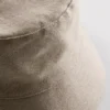 Pălărie tip bucket din amestec de in Pălărie tip bucket din amestec de in
