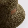 Pălărie tip „bucket” țesută