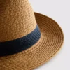Pălărie trilby din paie