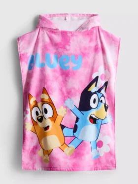 Poncho din material frotir cu glugă Bluey Poncho din material frotir cu glugă Bluey