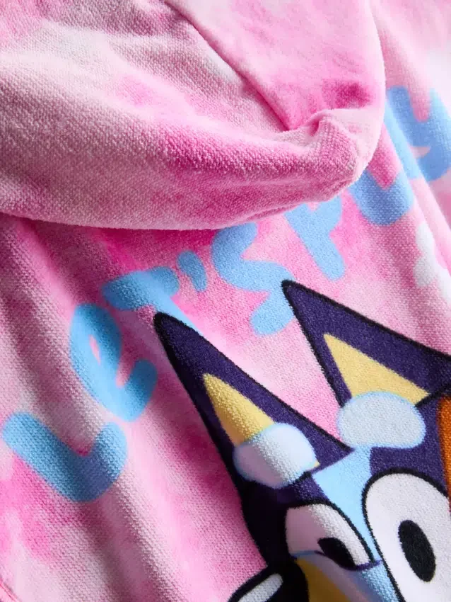 Poncho din material frotir cu glugă Bluey Poncho din material frotir cu glugă Bluey