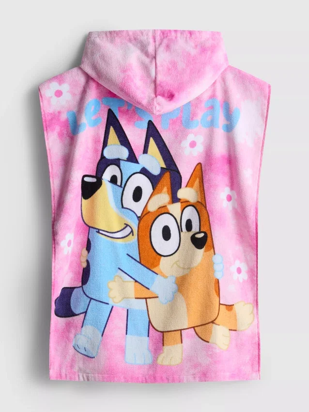 Poncho din material frotir cu glugă Bluey Poncho din material frotir cu glugă Bluey