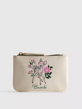 Portmoneu din imitație de piele cu Bambi de la Disney