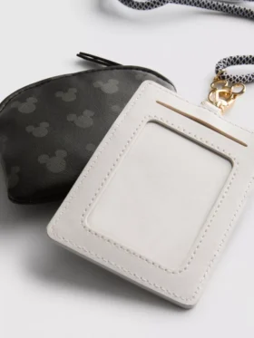 Portofel cu curea din imitație de piele cu Mickey Mouse de la Disney