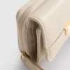 Portofel cu fermoar și detalii metalice