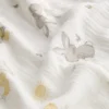 Păturică pentru bebeluși din muselină cu imprimeu cu animale Păturică pentru bebeluși din muselină cu imprimeu cu animale