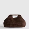 Pungă tip clutch țesută Pungă tip clutch țesută