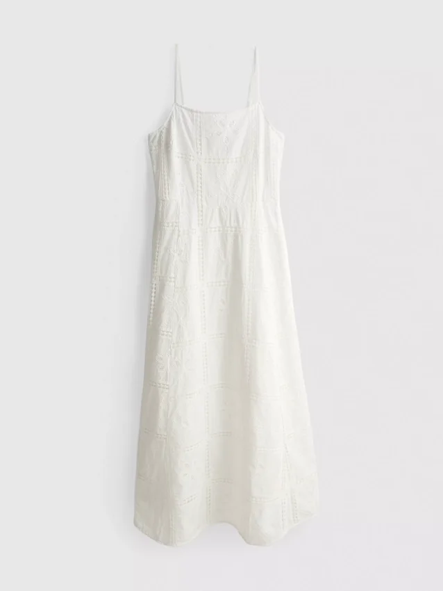 Rochia midi broderie „The Edit“ Rochia midi broderie „The Edit“