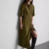 Rochie-cămașă midi Rochie-cămașă midi