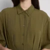 Rochie-cămașă midi Rochie-cămașă midi