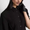 Rochie-cămașă midi Rochie-cămașă midi