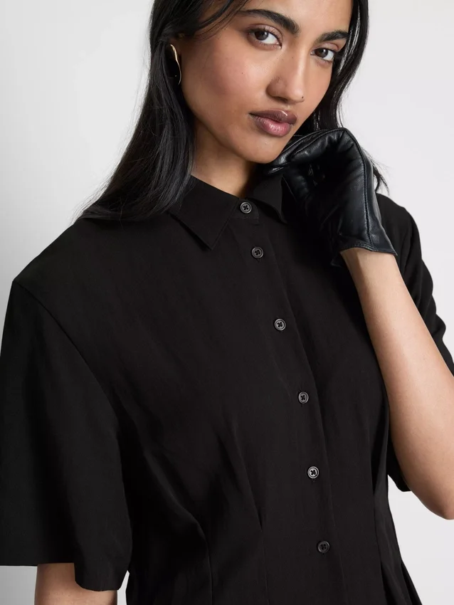 Rochie-cămașă midi Rochie-cămașă midi