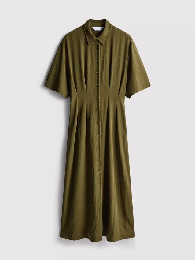 Rochie-cămașă midi Rochie-cămașă midi