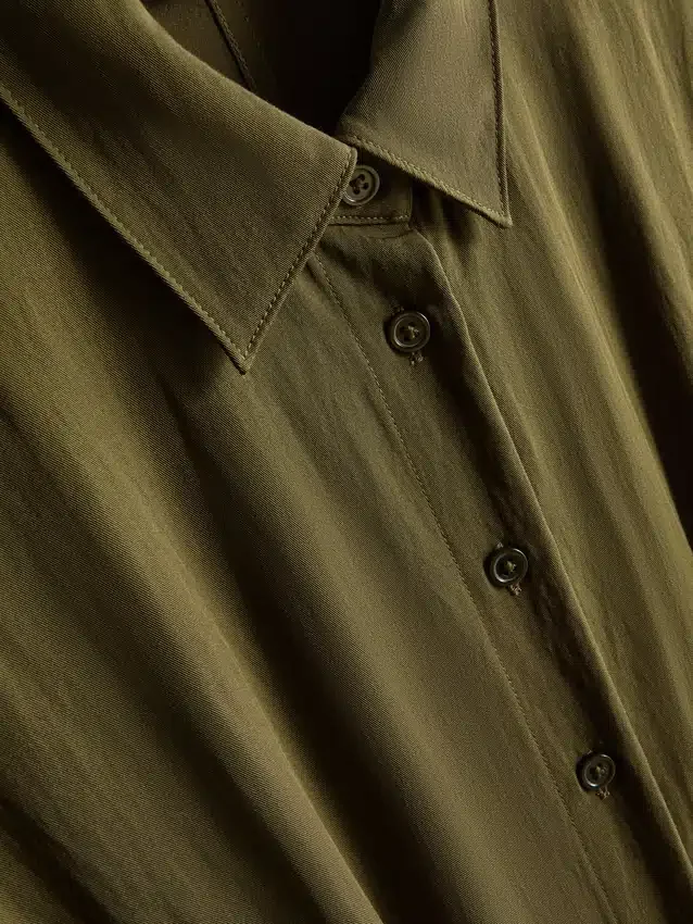 Rochie-cămașă midi Rochie-cămașă midi
