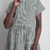 Rochie-cămașă mini cu guler Rochie-cămașă mini cu guler