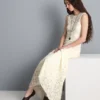 Rochie maxi din dantelă elastică Rochie maxi din dantelă elastică