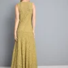 Rochie maxi din dantelă elastică Rochie maxi din dantelă elastică