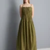 Rochie maxi în straturi, cu croi larg Rochie maxi în straturi, cu croi larg
