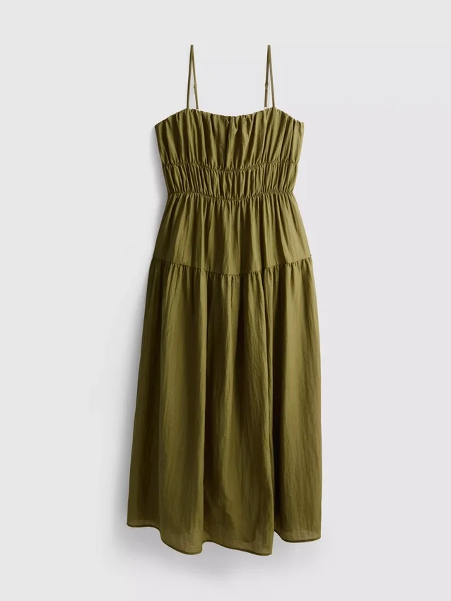 Rochie maxi în straturi, cu croi larg Rochie maxi în straturi, cu croi larg