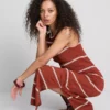 Rochie midi-ax fără mâneci, mulată, de la Paula Echevarría Rochie midi-ax fără mâneci, mulată, de la Paula Echevarría