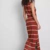 Rochie midi-ax fără mâneci, mulată, de la Paula Echevarría Rochie midi-ax fără mâneci, mulată, de la Paula Echevarría