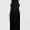 Rochie midi-ax fără mâneci, mulată, de la Paula Echevarría Rochie midi-ax fără mâneci, mulată, de la Paula Echevarría