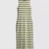 Rochie midi-ax fără mâneci, mulată, de la Paula Echevarría Rochie midi-ax fără mâneci, mulată, de la Paula Echevarría