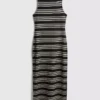 Rochie midi-ax fără mâneci, mulată, de la Paula Echevarría Rochie midi-ax fără mâneci, mulată, de la Paula Echevarría