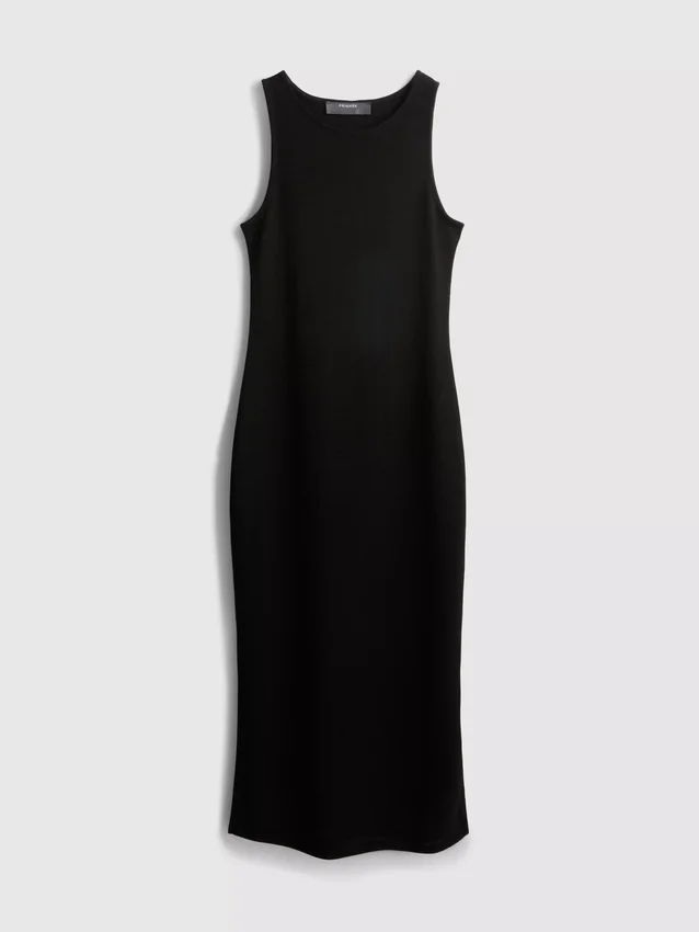 Rochie midi-ax fără mâneci, mulată, de la Paula Echevarría Rochie midi-ax fără mâneci, mulată, de la Paula Echevarría