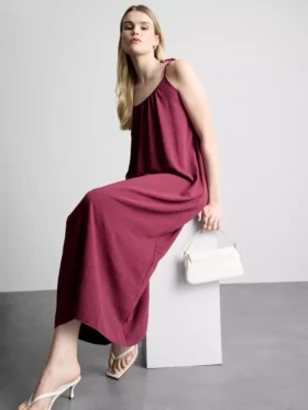 Rochie midi cu bretele