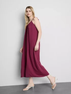 Rochie midi cu bretele