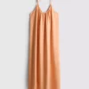 Rochie midi cu bretele Rochie midi cu bretele