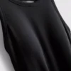 Rochie midi cu sutien încorporat, cu nervuri Rochie midi cu sutien încorporat, cu nervuri