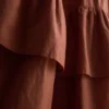 Rochie midi cu volane în straturi Rochie midi cu volane în straturi