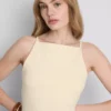 Rochie mini cu decolteu pătrat Rochie mini cu decolteu pătrat