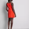 Rochie mini cu decolteu pătrat