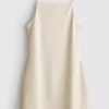 Rochie mini cu decolteu pătrat Rochie mini cu decolteu pătrat