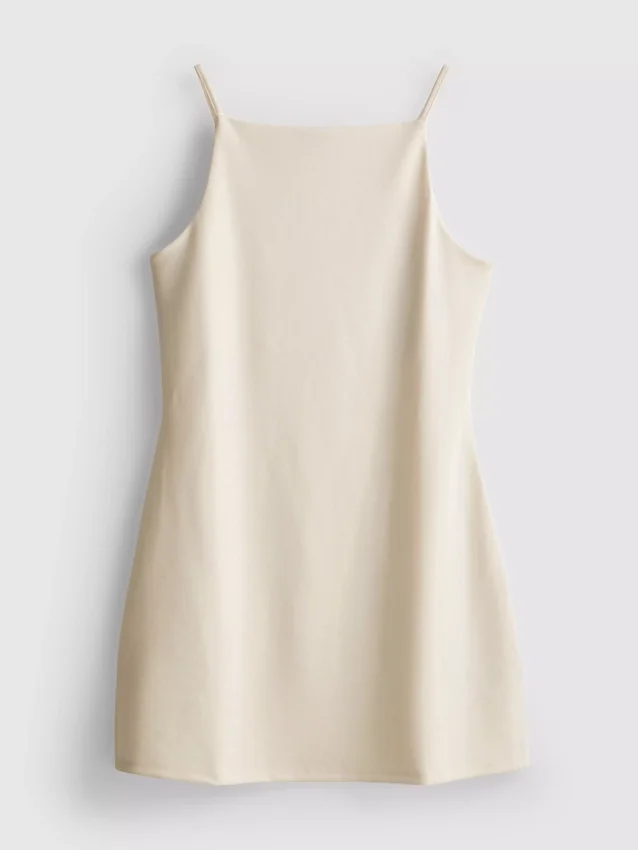 Rochie mini cu decolteu pătrat Rochie mini cu decolteu pătrat