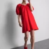 Rochie mini cu mâneci bufante Rochie mini cu mâneci bufante