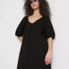 Rochie mini cu mâneci bufante Rochie mini cu mâneci bufante