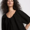 Rochie mini cu mâneci bufante Rochie mini cu mâneci bufante