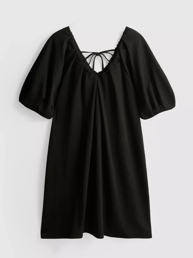 Rochie mini cu mâneci bufante Rochie mini cu mâneci bufante