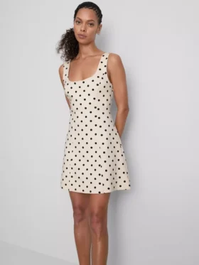 Rochie mini din bumbac Ponte