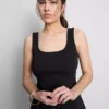 Rochie mini din bumbac Ponte Rochie mini din bumbac Ponte