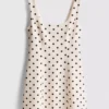 Rochie mini din bumbac Ponte Rochie mini din bumbac Ponte