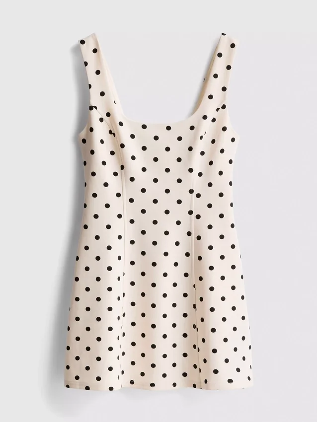 Rochie mini din bumbac Ponte Rochie mini din bumbac Ponte